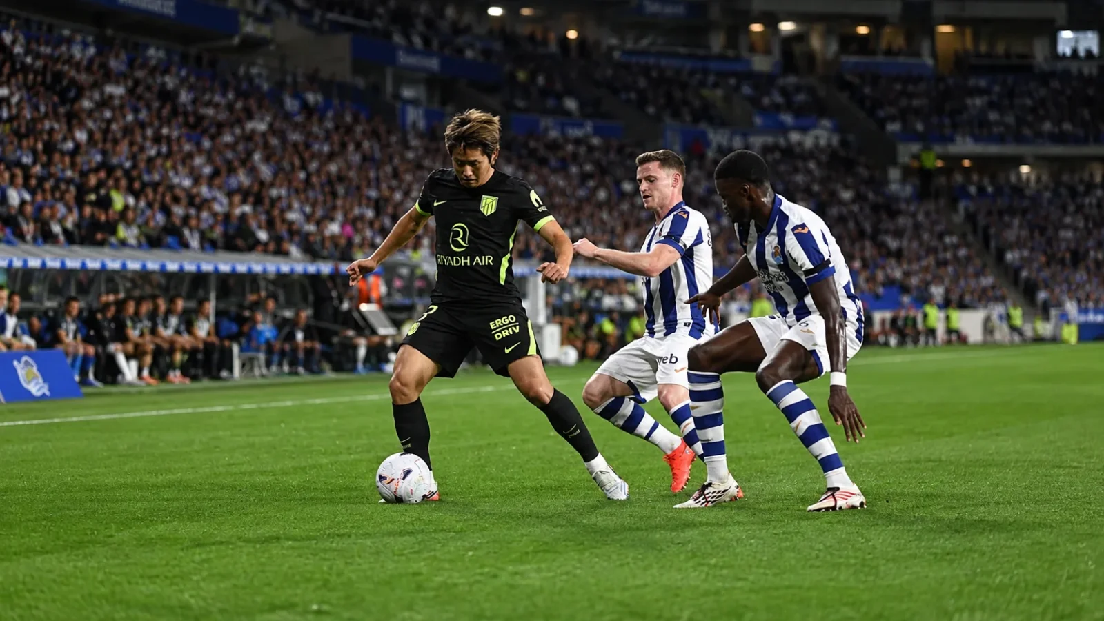 Real Sociedad de Fútbol Club Atlético de Madrid - duel de Liga entre la Real Sociedad et l'Atlético