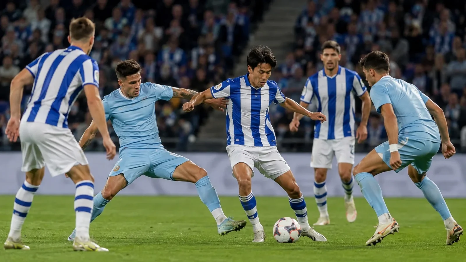 Real Sociedad Celta Vigo : bataille tactique dans un match fermé