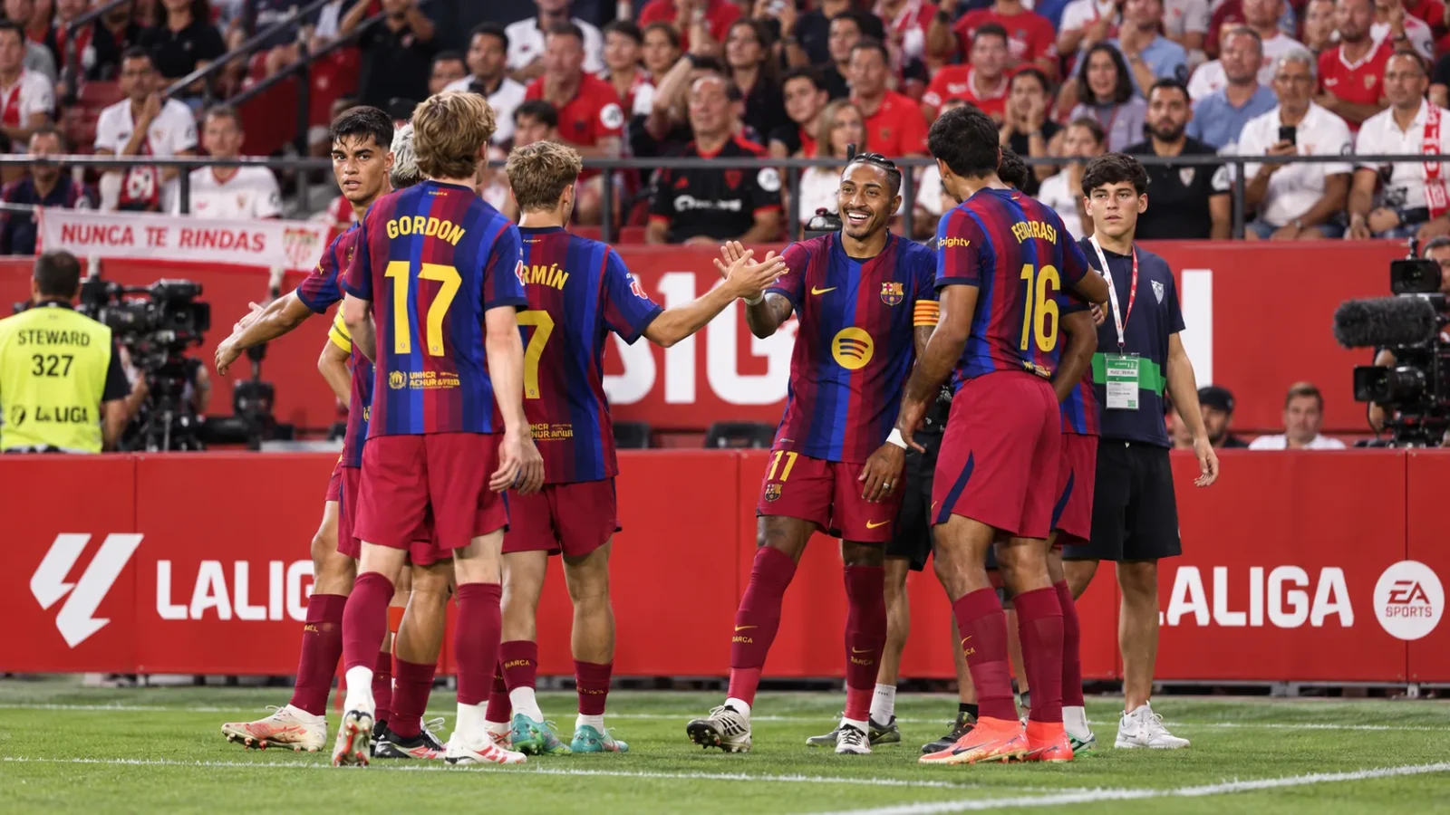 Sevilla Barcelona : Raphinha renverse tout