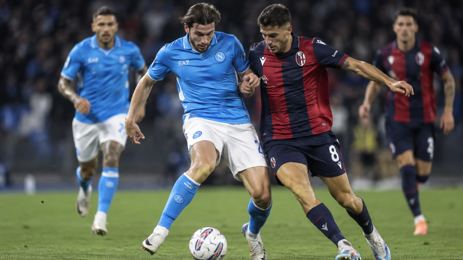 SSC Napoli Bologna 1909 : Lobotka tranche le 1-0