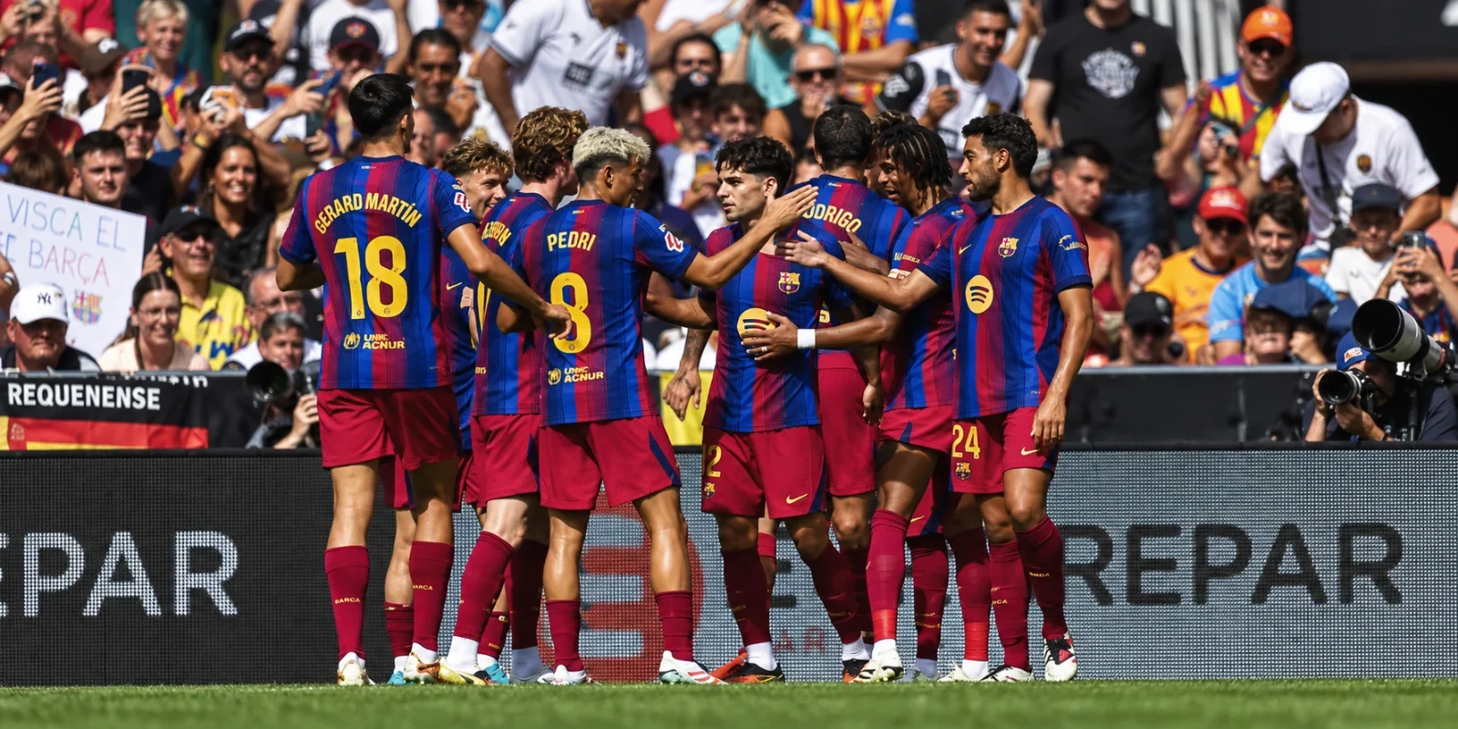 Valencia Barcelona : le Barça impose un 0-5 net
