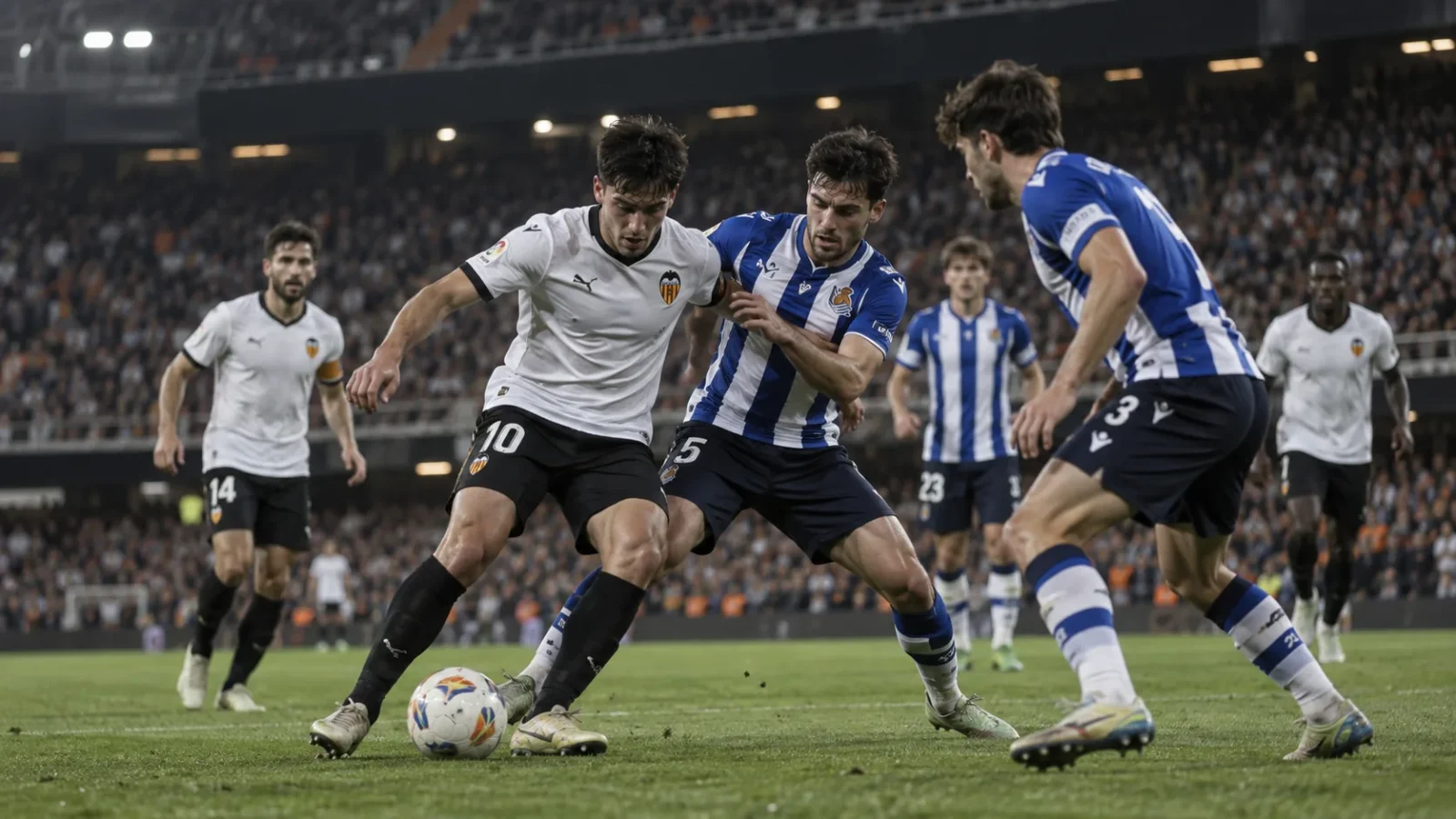 Valencia Real Sociedad de Fútbol : le 2-3 décisif