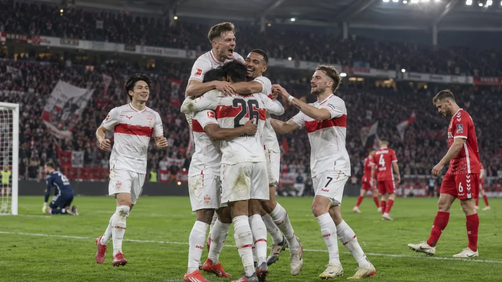 Stuttgart Cologne : 4-1, le VfB impose sa réponse