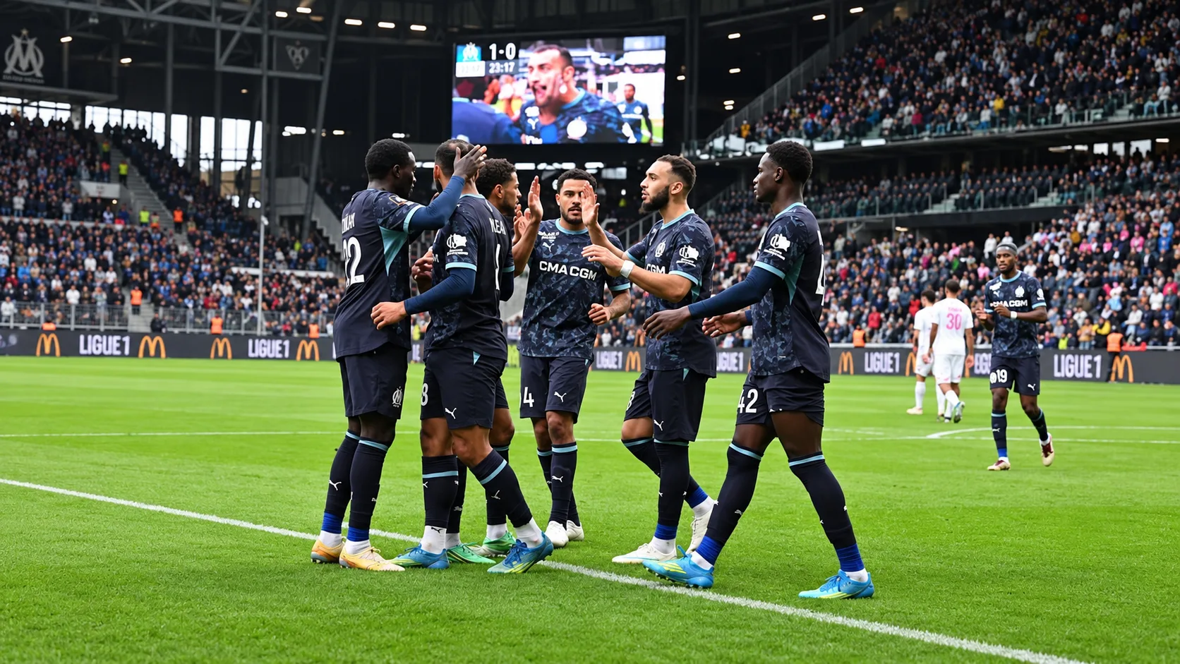 De 1-0 à 2-5 : Marseille prend le dessus à Angers