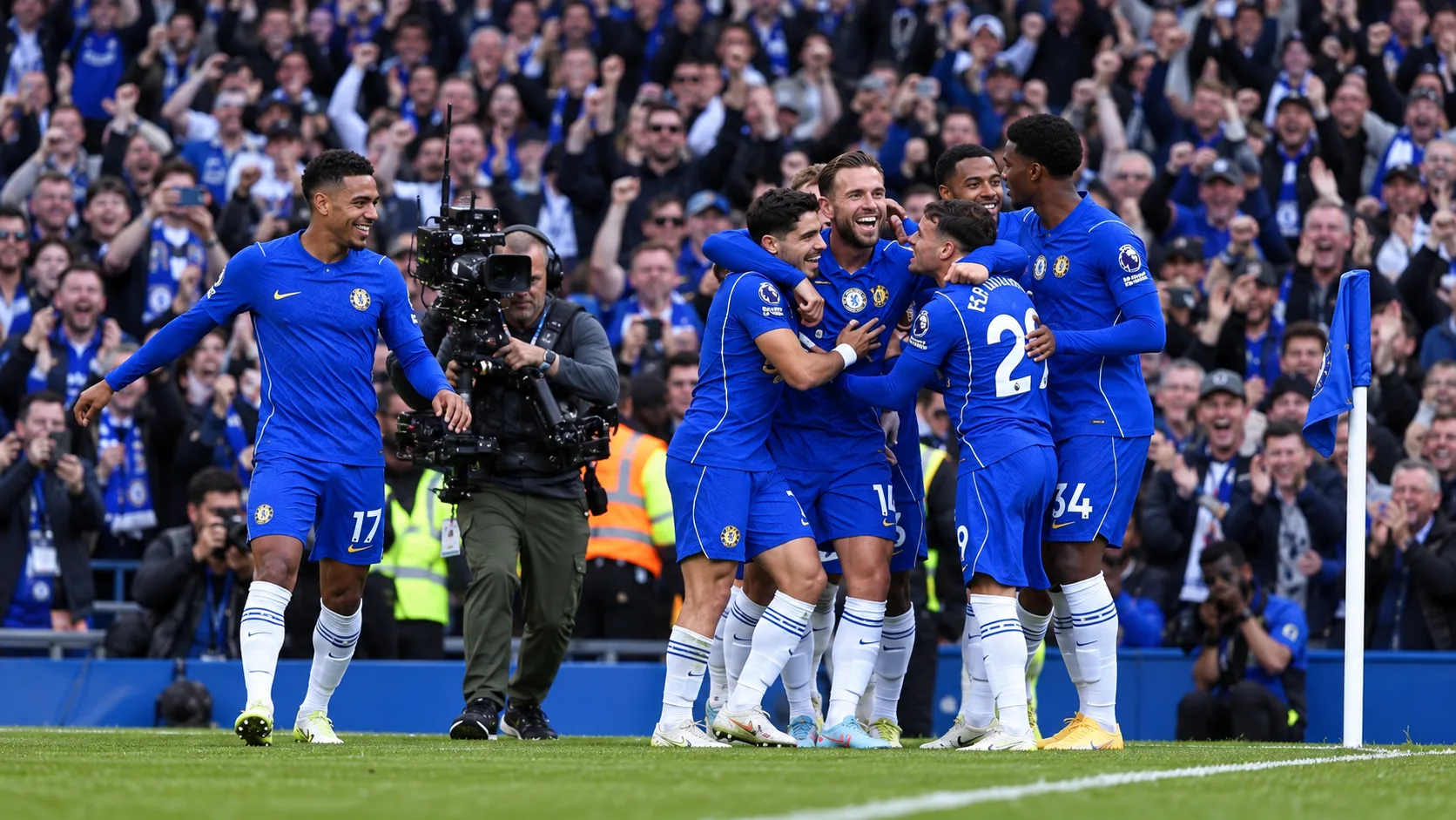Chelsea FC – AFC Bournemouth : un 5-1 lancé en deux minutes
