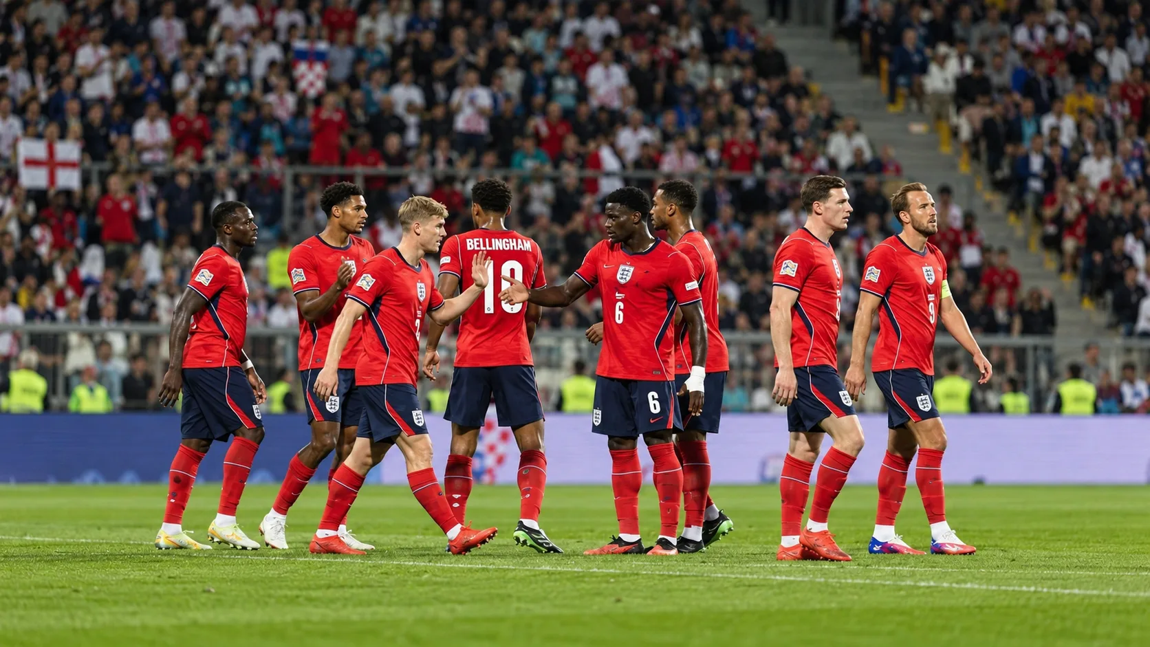 Croatie Angleterre : l’Angleterre écrase la Croatie 7-0