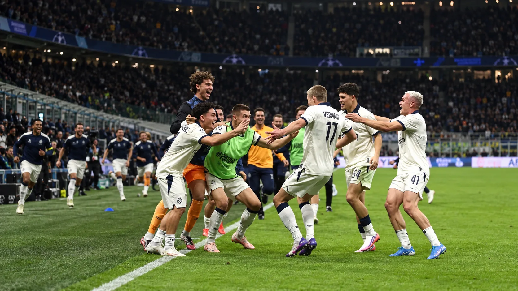 FC Internazionale Milano Club Brugge KV : Tresoldi fait basculer le 4-3