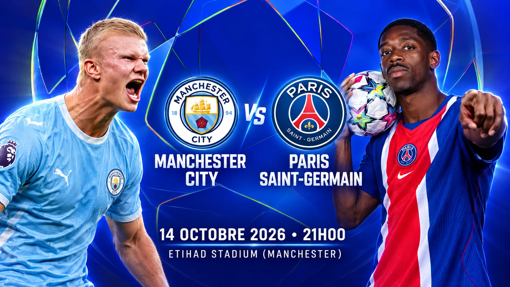 City-PSG : la maîtrise face à l’intensité, le vrai pari européen