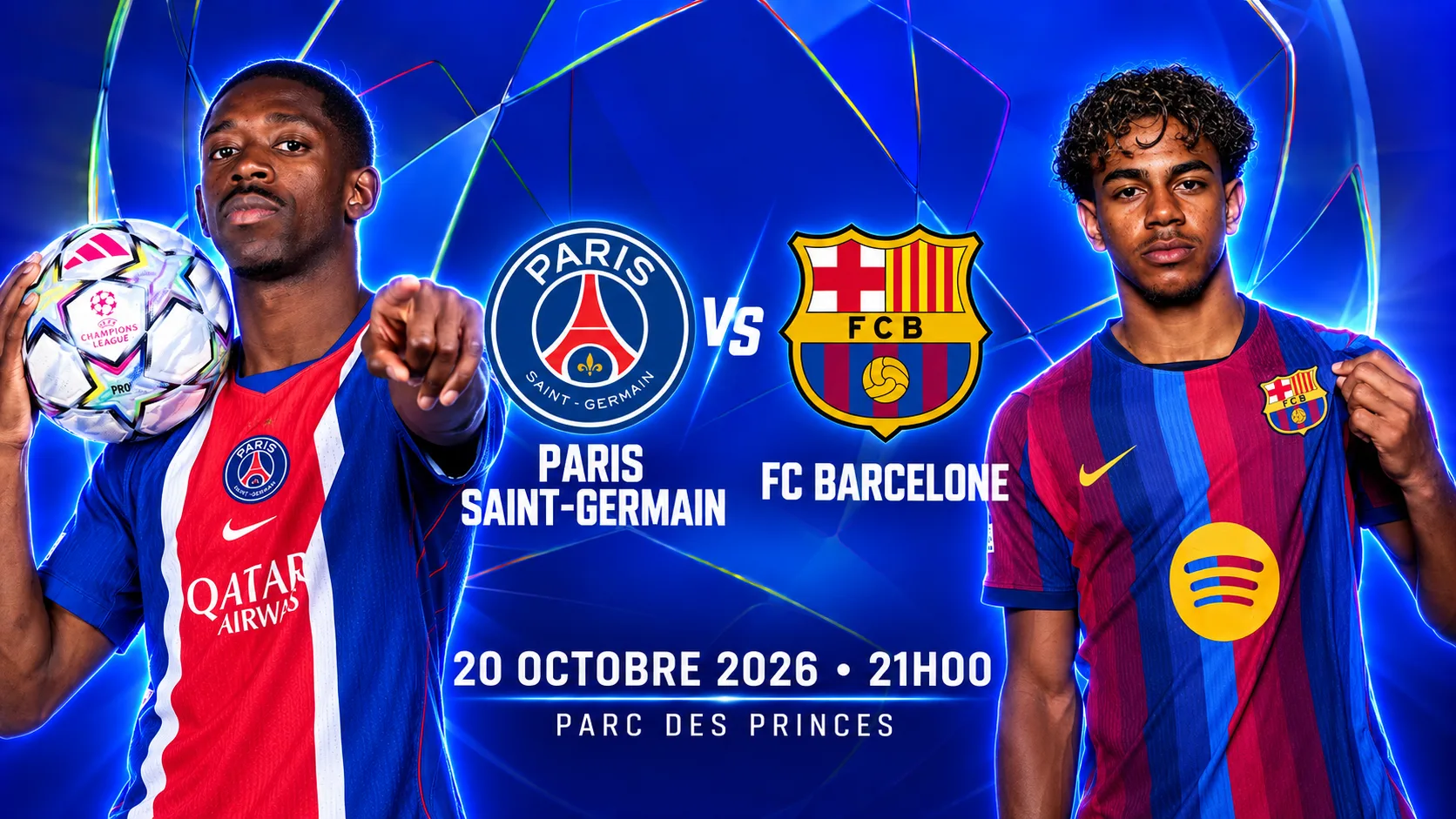 Le tempo avant le verdict : PSG-Barça se joue dans les espaces