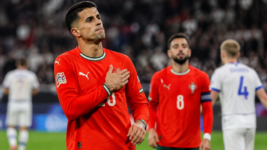 Gonçalo Ramos dans une scène de match avec le Portugal face à la Norvège.
