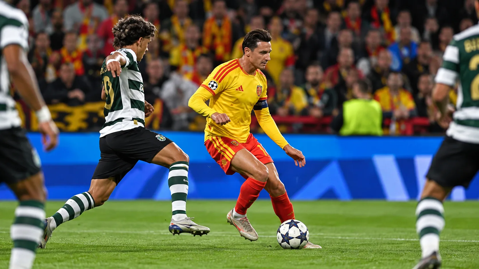 Racing Club de Lens Sporting Clube de Portugal : le Sporting gagne 2-0
