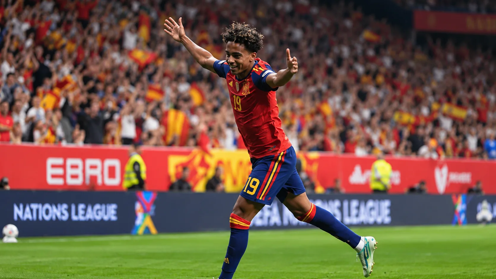 Duel au milieu du terrain entre l&rsquo;Espagne et la Tch&eacute;quie pendant le match de Ligue des Nations