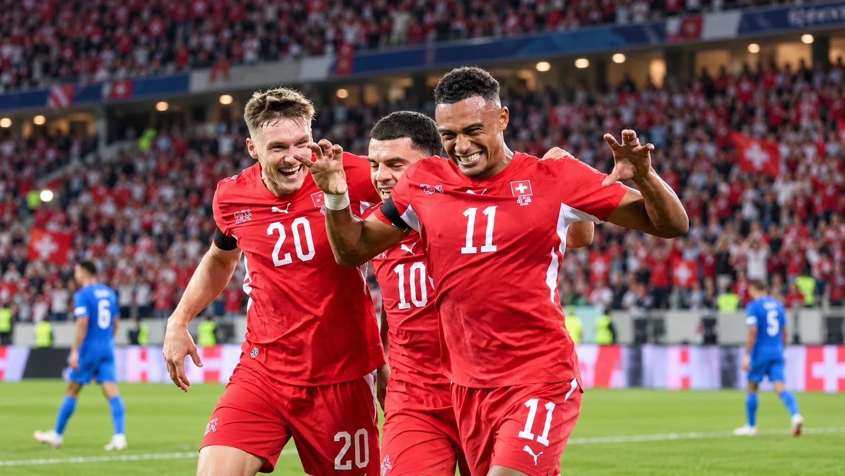Switzerland Slovenia : la Suisse renverse le match et s’impose 2-1